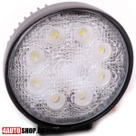   Светодиодная фара 8 LED 24W